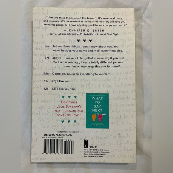 Tell Me Three Things - Julie Buxbaum - Picture 2 of 2